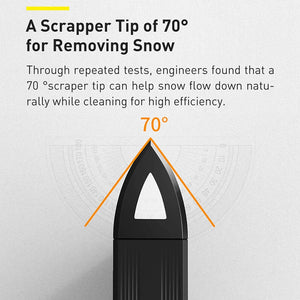 Baseus Ice Scraper Snow Removal Car Windshield Window Snow Cleaning Scraping Tool TPU Auto Ice Breaker Snow Shovel