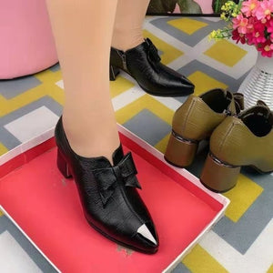 2021 New Winter High Heels Shoes Mujer Mature Fashion Sexy Warm Chelsea Boots Ankle Snow ZIP Women Designer Pumps Femme Boots