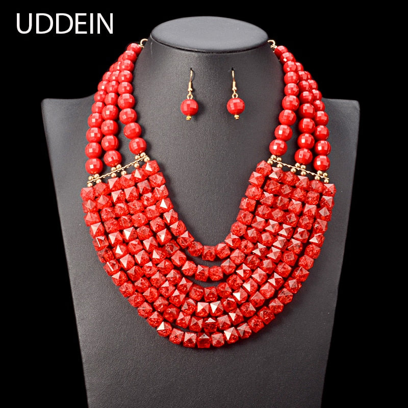 Jewelry Set For Women Multi-Layer Necklace Wedding