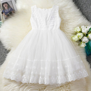 Summer Girl Clothes Cute Children Dresses Kids Daily Clothes For 3 4 5 6 7 Year Girl Little Princess Dress For Teenage Girl..