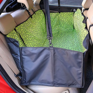 Car Pet Seat Cover- Dog Car Back Seat Carrier Waterproof Pet