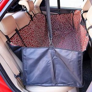 Car Pet Seat Cover- Dog Car Back Seat Carrier Waterproof Pet