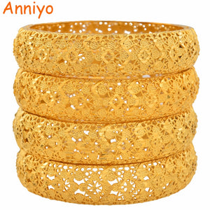 Jewelry Bangles Gold Color for All Women