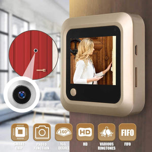 Doorbell Peephole Viewer Door Eye Monitoring Camera 160 Degree