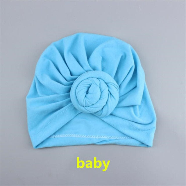 Headband Wrap Hat Mother Girls Kids Turban Headband Hair Head Bands Wrap Bandanas Accessories Headscarf Headwrap Headdress