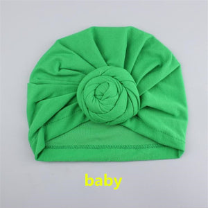 Headband Wrap Hat Mother Girls Kids Turban Headband Hair Head Bands Wrap Bandanas Accessories Headscarf Headwrap Headdress